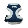 Denim with Fleece MLA Pets Dog Harness Denim with Fleece MLA Pets Dog Harness