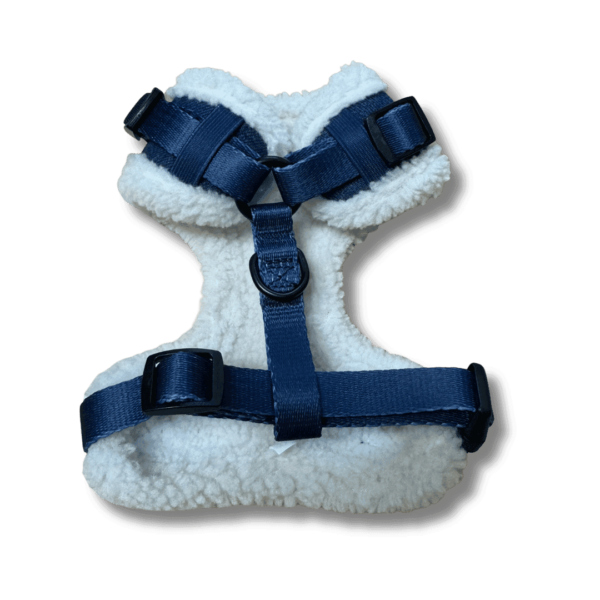Denim with Fleece MLA Pets Dog Harness Back Denim with Fleece MLA Pets Dog Harness Back
