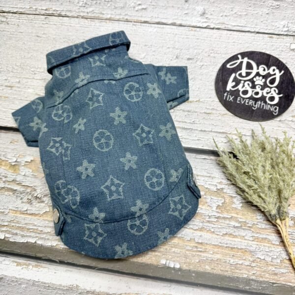 Designer Style Dog Jacket Back Pic Designer Style Dog Jacket Back Pic