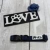 Denim Dog Collar Front Pic Denim Dog Collar Front Pic