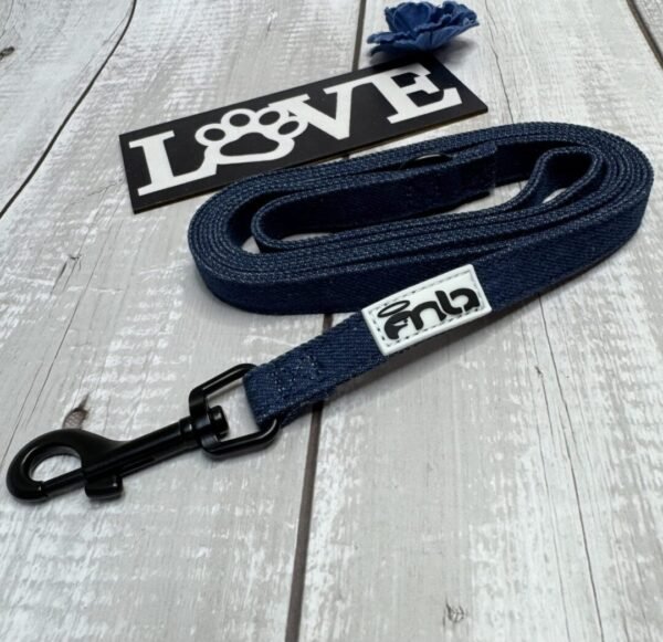Denim Dog Lead Front Pic Denim Dog Lead Front Pic