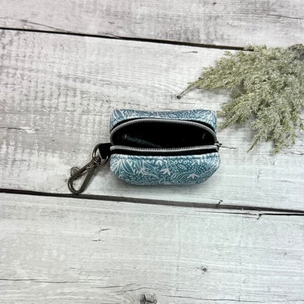 Spring Blue Poo Bag Holder